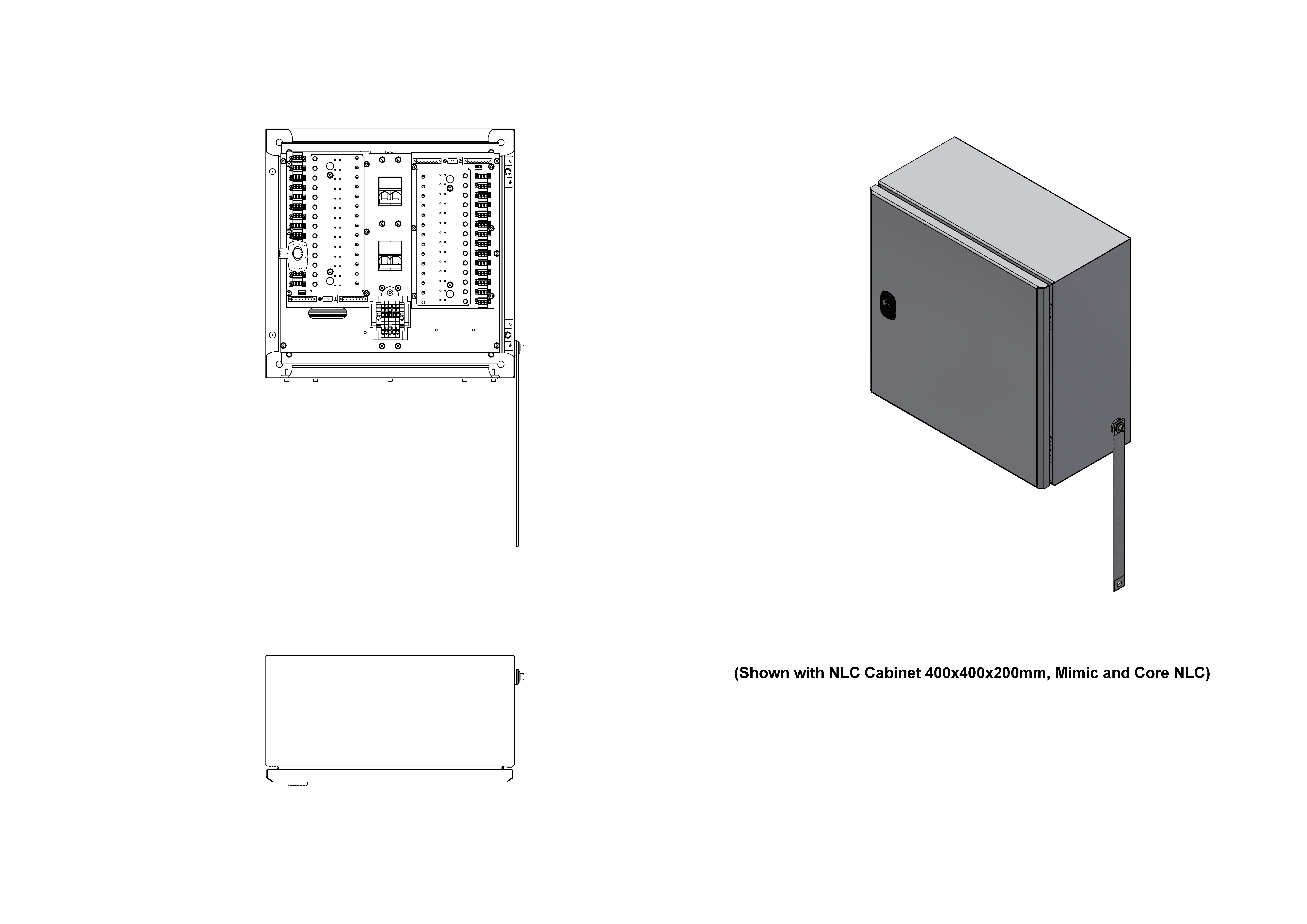 Full size NLC - 1 AC and 1 DC power supply Full size NLC - 1 AC and 1 DC power supply